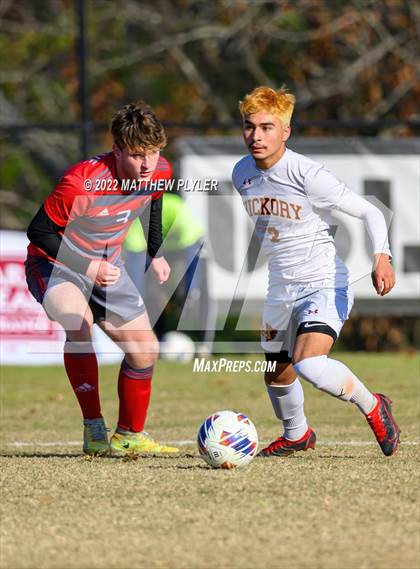 Thumbnail 2 in Hickory vs. Jacksonville (NCHSAA 3A Final) (1 of 2 - the Game) photogallery.