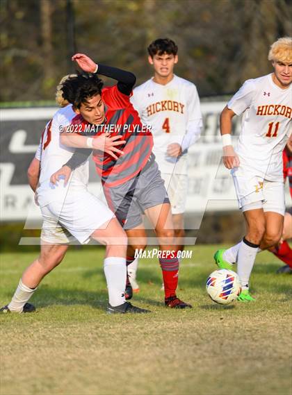 Thumbnail 2 in Hickory vs. Jacksonville (NCHSAA 3A Final) (1 of 2 - the Game) photogallery.