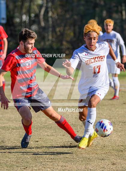 Thumbnail 1 in Hickory vs. Jacksonville (NCHSAA 3A Final) (1 of 2 - the Game) photogallery.