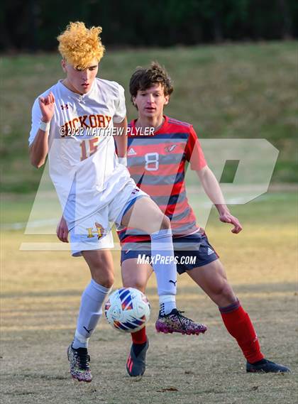 Thumbnail 2 in Hickory vs. Jacksonville (NCHSAA 3A Final) (1 of 2 - the Game) photogallery.