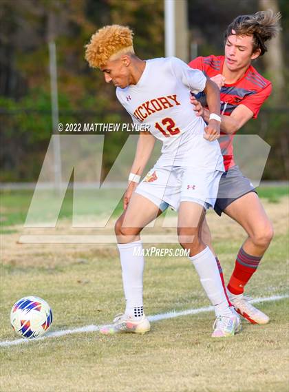 Thumbnail 2 in Hickory vs. Jacksonville (NCHSAA 3A Final) (1 of 2 - the Game) photogallery.
