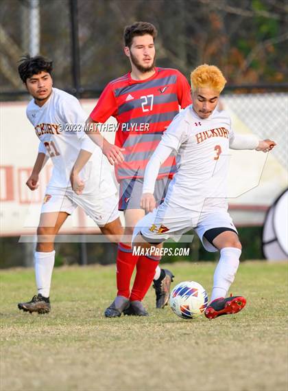 Thumbnail 2 in Hickory vs. Jacksonville (NCHSAA 3A Final) (1 of 2 - the Game) photogallery.