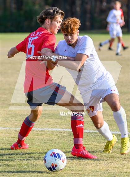 Thumbnail 2 in Hickory vs. Jacksonville (NCHSAA 3A Final) (1 of 2 - the Game) photogallery.