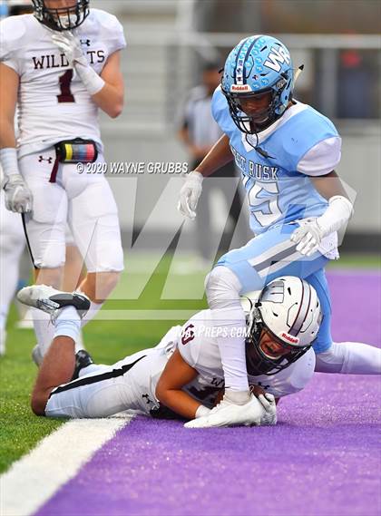 Thumbnail 3 in Waskom vs. West Rusk (UIL 3A D2 Region III Semifinal) photogallery.