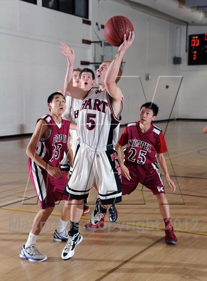 Thumbnail 1 in Keppel [Mark] vs Hart (La Canada Tournament) photogallery.