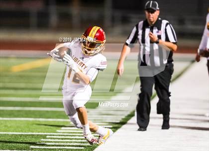 Thumbnail 3 in Liberty vs. Clayton Valley Charter (Honor Bowl) photogallery.