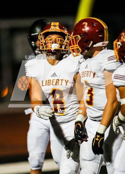 Thumbnail 1 in Liberty vs. Clayton Valley Charter (Honor Bowl) photogallery.