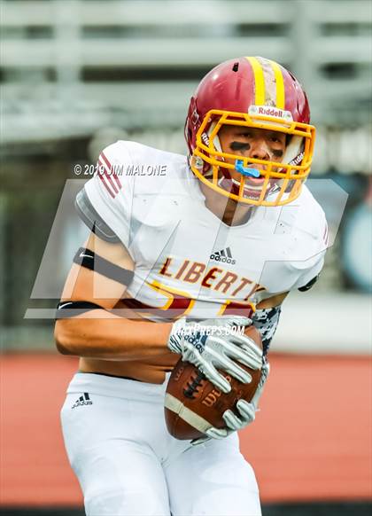 Thumbnail 3 in Liberty vs. Clayton Valley Charter (Honor Bowl) photogallery.