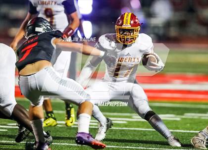Thumbnail 2 in Liberty vs. Clayton Valley Charter (Honor Bowl) photogallery.