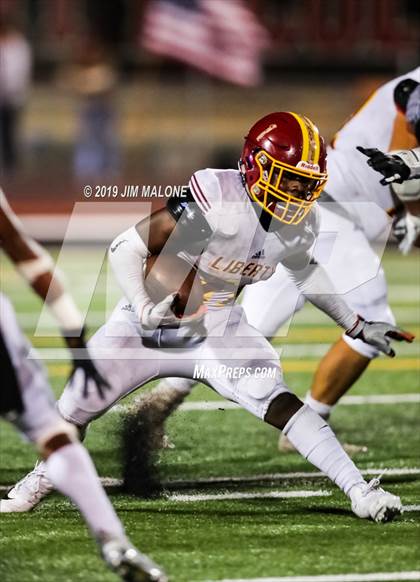 Thumbnail 1 in Liberty vs. Clayton Valley Charter (Honor Bowl) photogallery.