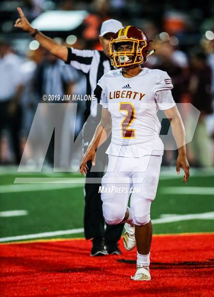 Thumbnail 3 in Liberty vs. Clayton Valley Charter (Honor Bowl) photogallery.