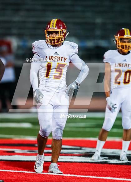 Thumbnail 2 in Liberty vs. Clayton Valley Charter (Honor Bowl) photogallery.