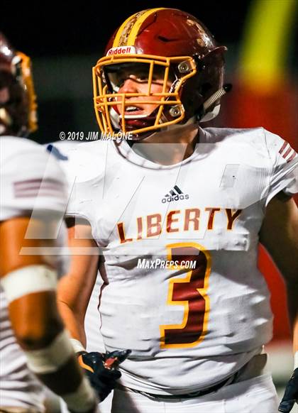 Thumbnail 1 in Liberty vs. Clayton Valley Charter (Honor Bowl) photogallery.