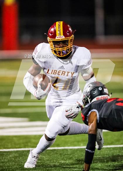 Thumbnail 2 in Liberty vs. Clayton Valley Charter (Honor Bowl) photogallery.