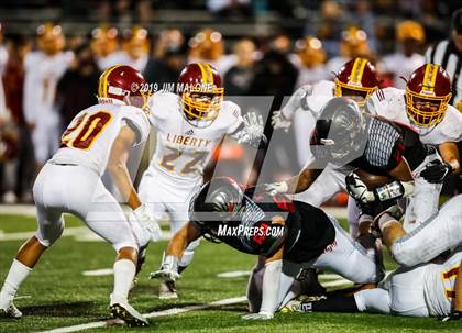 Thumbnail 1 in Liberty vs. Clayton Valley Charter (Honor Bowl) photogallery.