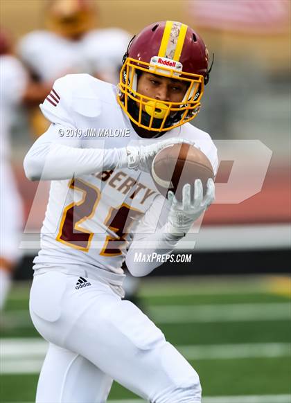 Thumbnail 2 in Liberty vs. Clayton Valley Charter (Honor Bowl) photogallery.