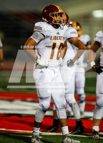 Thumbnail 1 in Liberty vs. Clayton Valley Charter (Honor Bowl) photogallery.