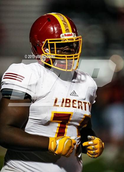 Thumbnail 3 in Liberty vs. Clayton Valley Charter (Honor Bowl) photogallery.