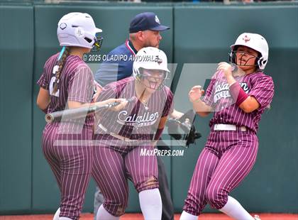 Thumbnail 2 in Andrews @ Calallen (UIL Softball 4A Div 1 Final) photogallery.