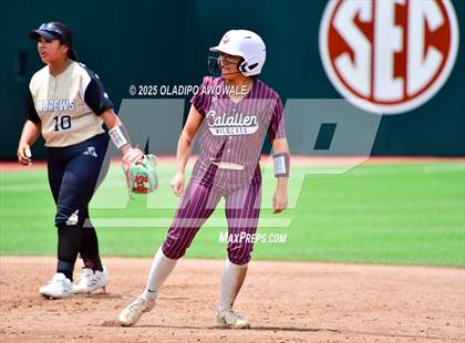 Thumbnail 2 in Andrews @ Calallen (UIL Softball 4A Div 1 Final) photogallery.