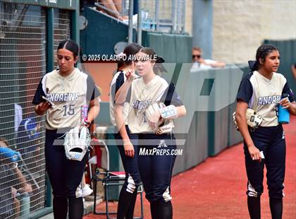 Thumbnail 3 in Andrews @ Calallen (UIL Softball 4A Div 1 Final) photogallery.