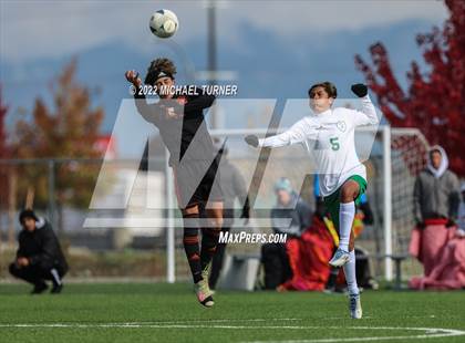 Thumbnail 3 in Idaho Falls vs Blackfoot (IHSAA 4A State Playoff) photogallery.