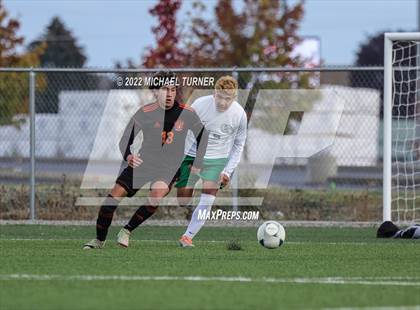 Thumbnail 3 in Idaho Falls vs Blackfoot (IHSAA 4A State Playoff) photogallery.