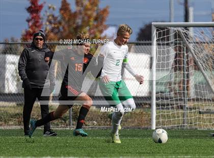 Thumbnail 3 in Idaho Falls vs Blackfoot (IHSAA 4A State Playoff) photogallery.