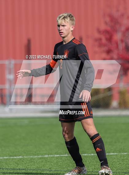 Thumbnail 1 in Idaho Falls vs Blackfoot (IHSAA 4A State Playoff) photogallery.