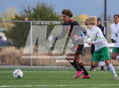 Thumbnail 2 in Idaho Falls vs Blackfoot (IHSAA 4A State Playoff) photogallery.