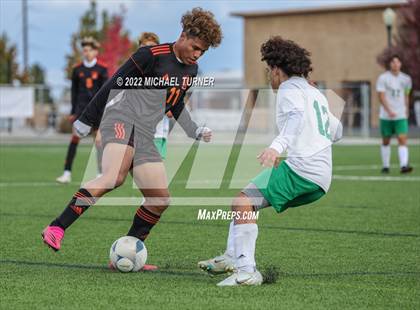 Thumbnail 2 in Idaho Falls vs Blackfoot (IHSAA 4A State Playoff) photogallery.