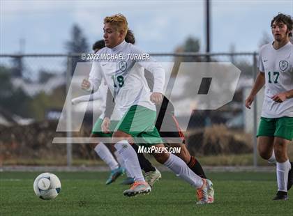 Thumbnail 2 in Idaho Falls vs Blackfoot (IHSAA 4A State Playoff) photogallery.