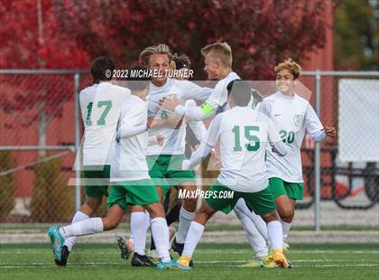 Thumbnail 2 in Idaho Falls vs Blackfoot (IHSAA 4A State Playoff) photogallery.