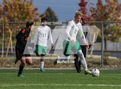 Thumbnail 1 in Idaho Falls vs Blackfoot (IHSAA 4A State Playoff) photogallery.