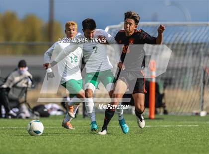 Thumbnail 1 in Idaho Falls vs Blackfoot (IHSAA 4A State Playoff) photogallery.