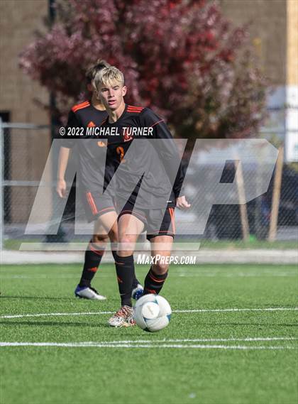 Thumbnail 3 in Idaho Falls vs Blackfoot (IHSAA 4A State Playoff) photogallery.