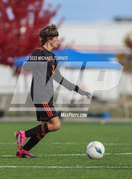 Thumbnail 1 in Idaho Falls vs Blackfoot (IHSAA 4A State Playoff) photogallery.