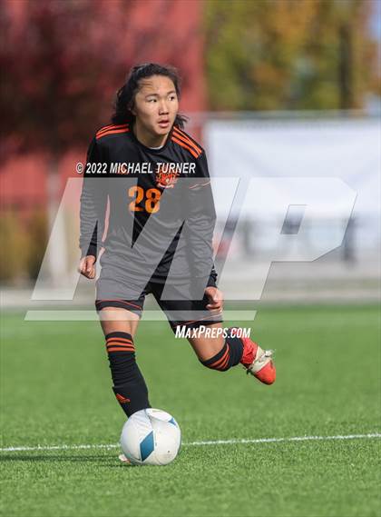 Thumbnail 1 in Idaho Falls vs Blackfoot (IHSAA 4A State Playoff) photogallery.