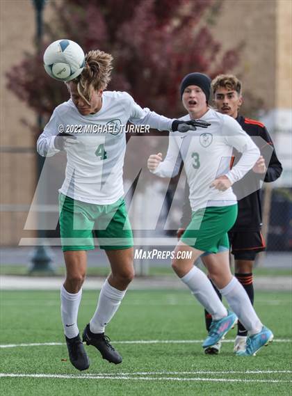 Thumbnail 1 in Idaho Falls vs Blackfoot (IHSAA 4A State Playoff) photogallery.