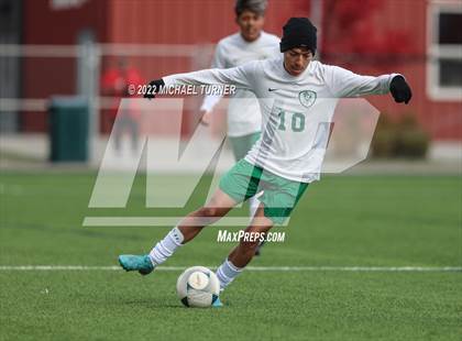 Thumbnail 1 in Idaho Falls vs Blackfoot (IHSAA 4A State Playoff) photogallery.