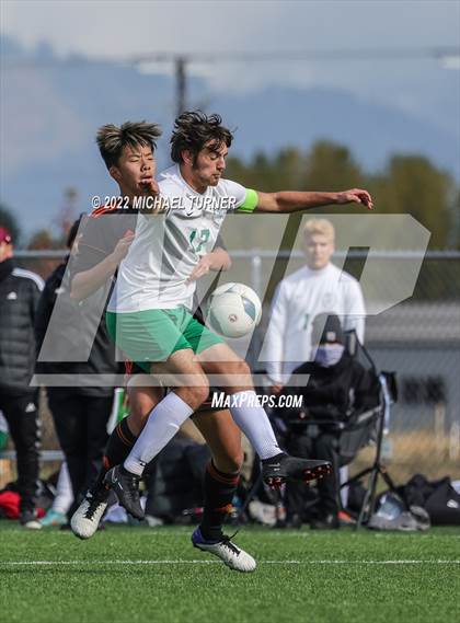 Thumbnail 2 in Idaho Falls vs Blackfoot (IHSAA 4A State Playoff) photogallery.