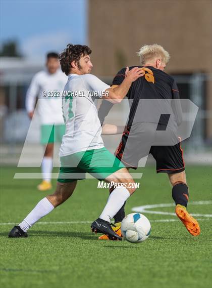 Thumbnail 3 in Idaho Falls vs Blackfoot (IHSAA 4A State Playoff) photogallery.