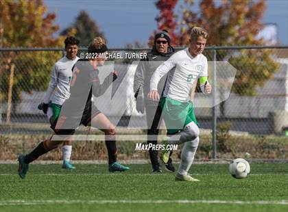 Thumbnail 2 in Idaho Falls vs Blackfoot (IHSAA 4A State Playoff) photogallery.