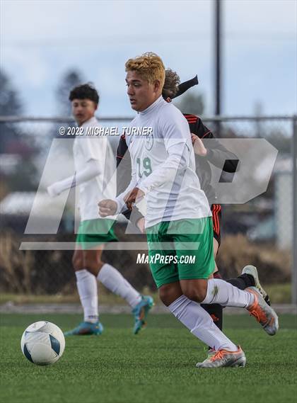 Thumbnail 1 in Idaho Falls vs Blackfoot (IHSAA 4A State Playoff) photogallery.