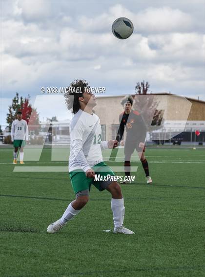 Thumbnail 1 in Idaho Falls vs Blackfoot (IHSAA 4A State Playoff) photogallery.