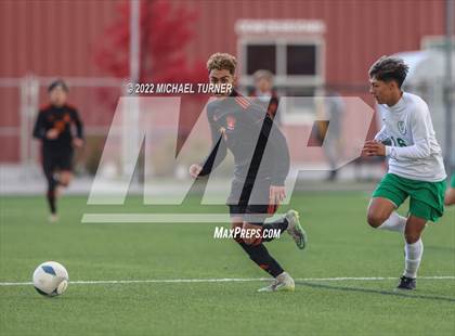 Thumbnail 3 in Idaho Falls vs Blackfoot (IHSAA 4A State Playoff) photogallery.