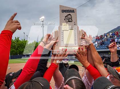 Thumbnail 3 in Springville @ Spanish Fork (UHSAA 5A Final - Game 3) photogallery.