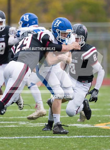 Thumbnail 3 in Horseheads @ Elmira/Southside (Section 4, Class AA, Semifinal) photogallery.
