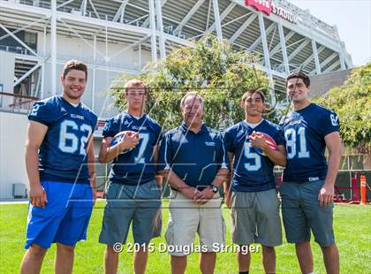 Thumbnail 1 in Bellarmine College Prep (USA Football/MaxPreps Media Day Event) photogallery.