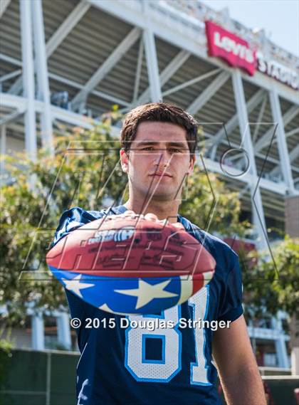 Thumbnail 2 in Bellarmine College Prep (USA Football/MaxPreps Media Day Event) photogallery.